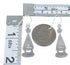 Southwest Turquoise Inlay Sterling Silver Earrings RX55598